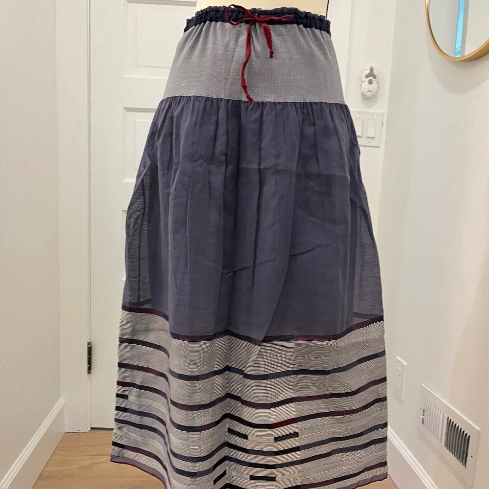 Peruvian Connection cotton/linen skirt